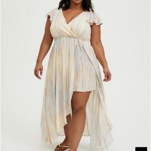 Torrid walk through gauze dress